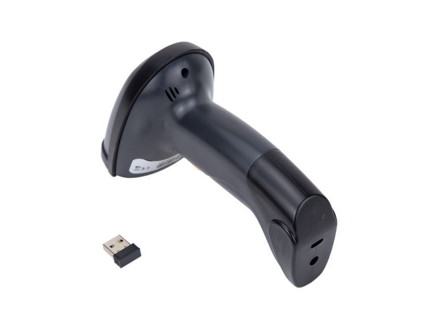 EQuip Wireless 2D Barcode Scanner with Stand Vonalkódolvasó Black
