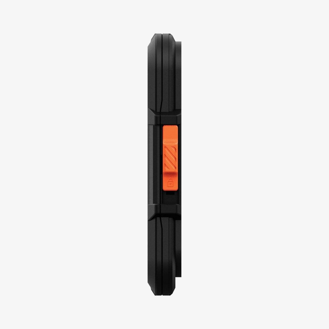 Spigen iPhone Lock Fit Wallet with MagSafe Black
