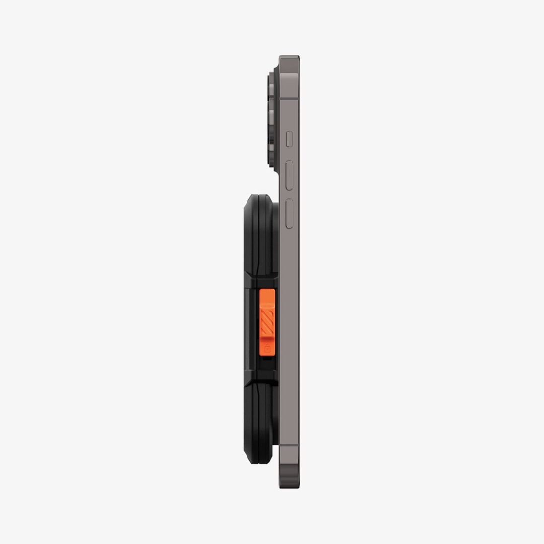 Spigen iPhone Lock Fit Wallet with MagSafe Black
