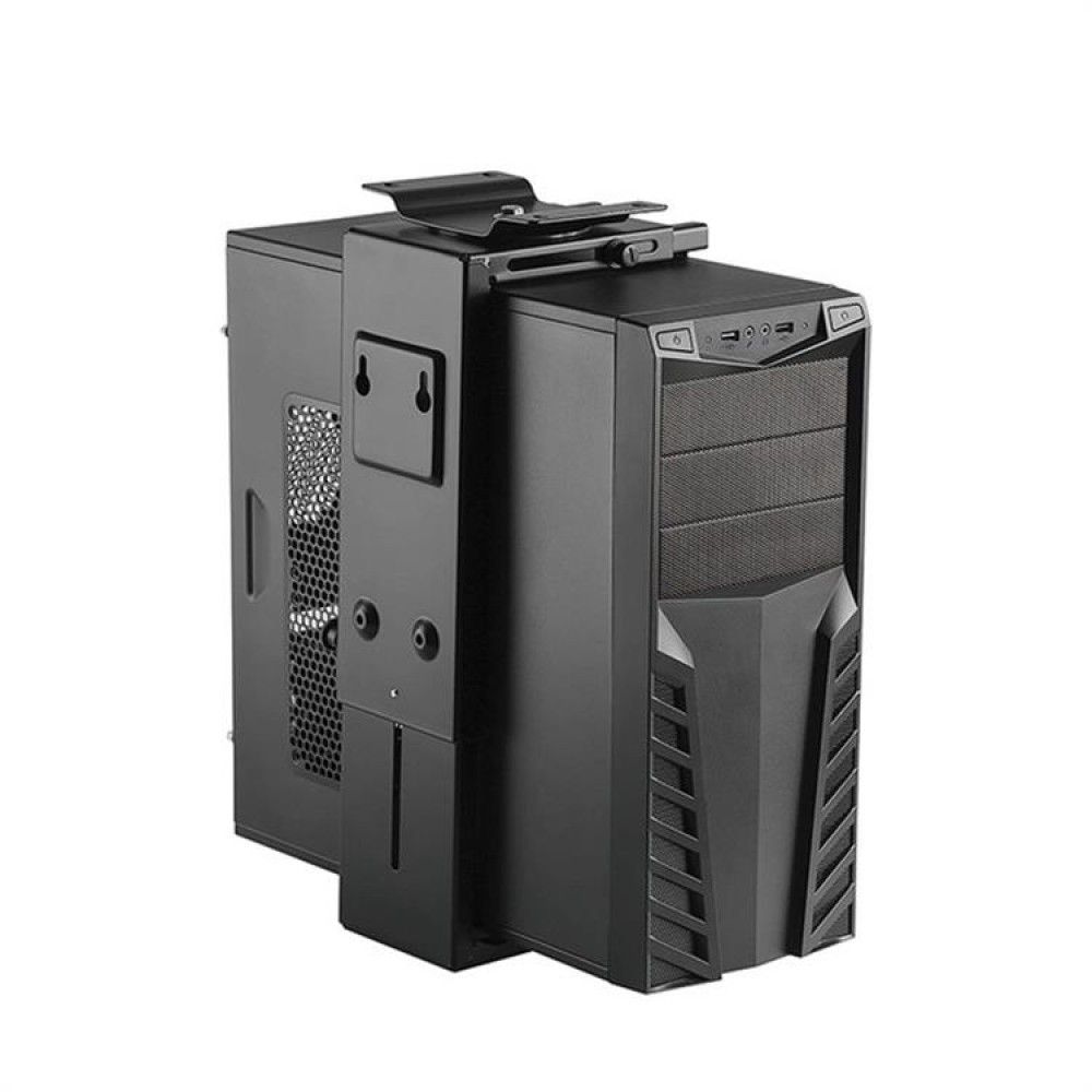 TECHLY  ICA-CS 66 Under-Desk/Wall PC Mount Black