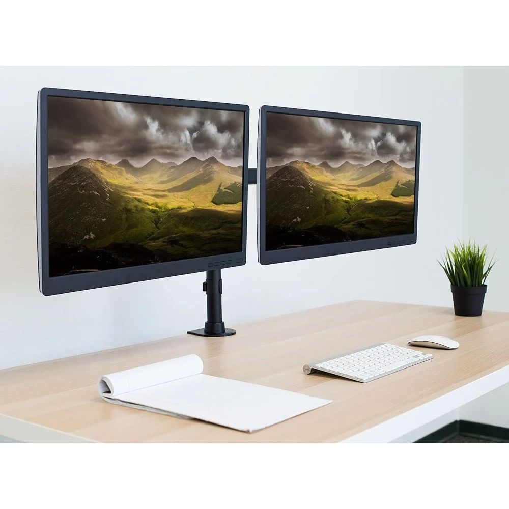 TECHLY  ICA-LCD 382-D Desk Stand for 2 Monitors 13
