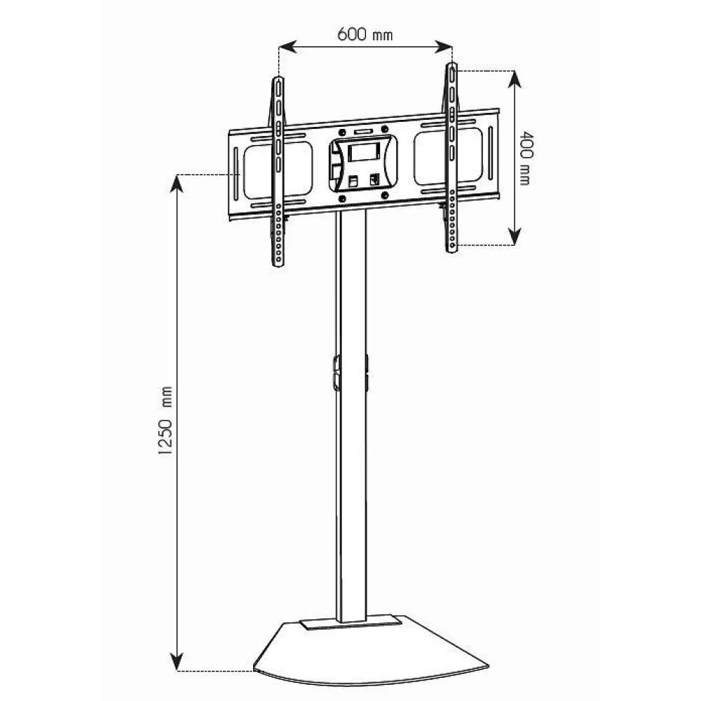 TECHLY  ICA-TR12 Floor Support for LCD/LED/Plasma TV 32