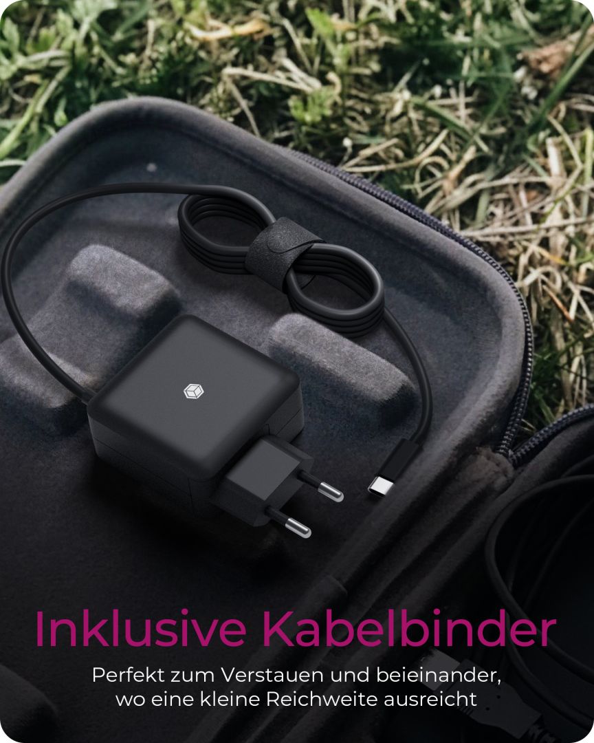 Raidsonic IcyBox IB-PS101-PD 20V / 3,25A 65W Type-C univerzális hálózati notebook töltő