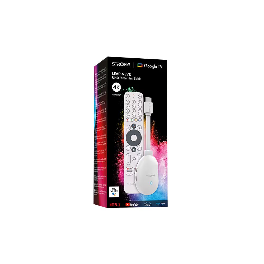 Strong Leap Neve Google TV Dongle 4K NEVE Dolby Vision Atmos