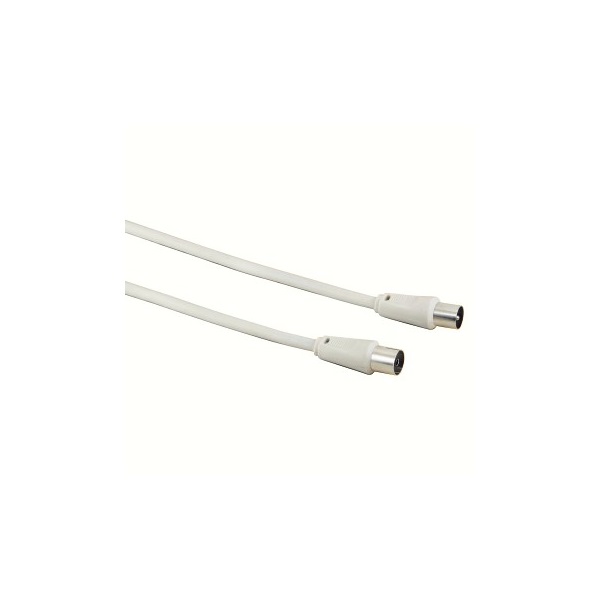 Hama 75DB antenna kábel 5m White