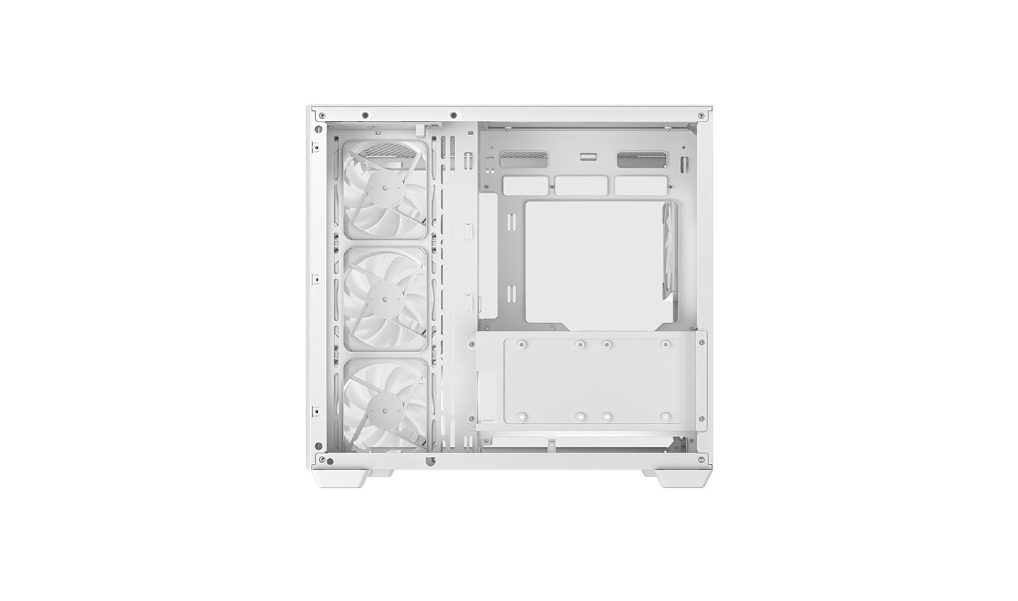 DeepCool CG530 F4 Tempered Glass White