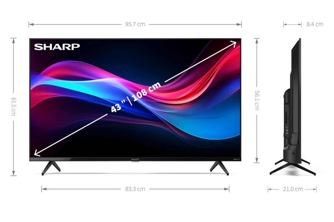 Sharp 43