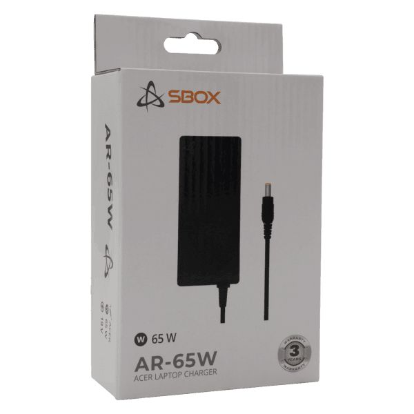 SBOX AR-65W 19V / 3,42A 65W 5,5x1,7mm Acer hálózati notebook töltő