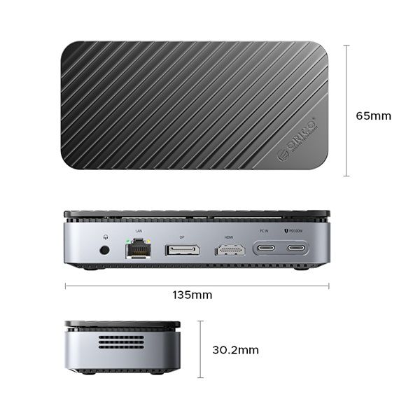 Orico M2P11-BK 12-Port Docking Station Black