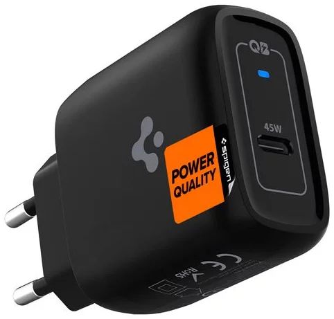 Spigen ArcStation Pro 45W Wall Charger GaN / 1-Port Black