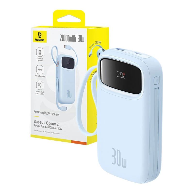 Baseus Qpow 2 20000mAh PowerBank Blue