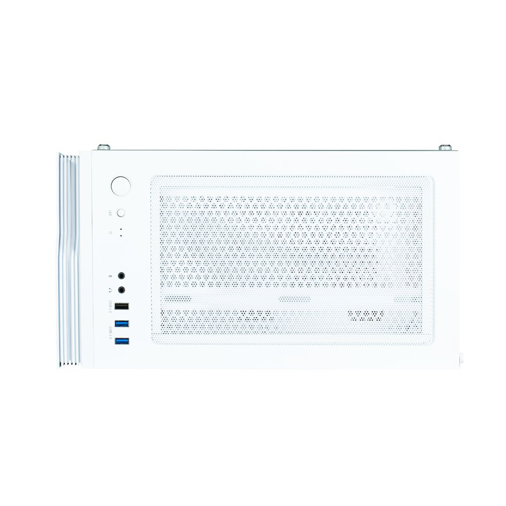 Zalman T4 Plus RGB Tempered Glass White
