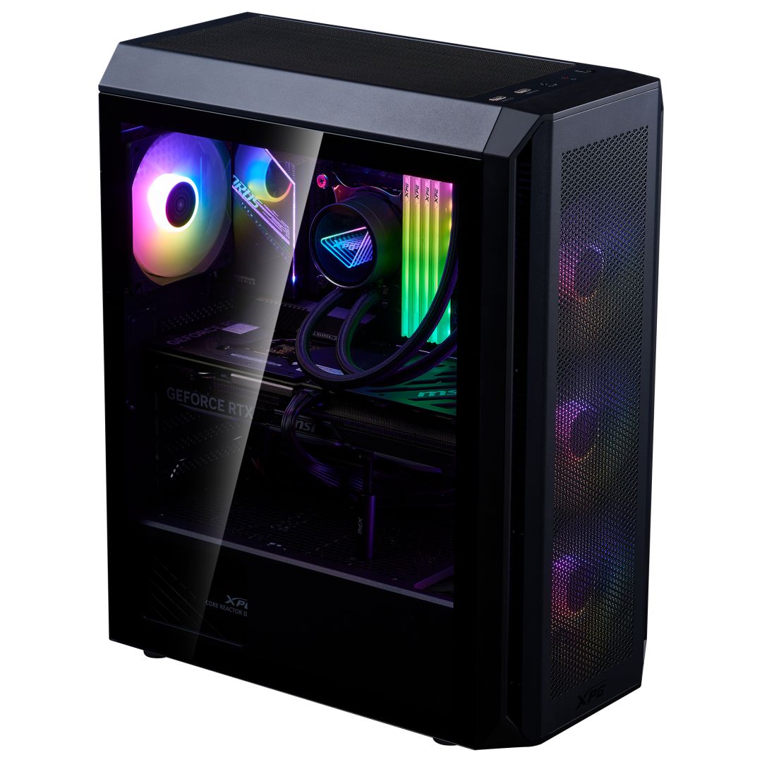 A-Data XPG Valor Air Plus Tempered Glass Black