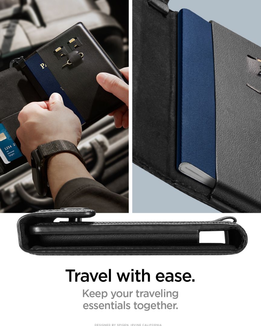 Spigen Universal Passport Holder Black