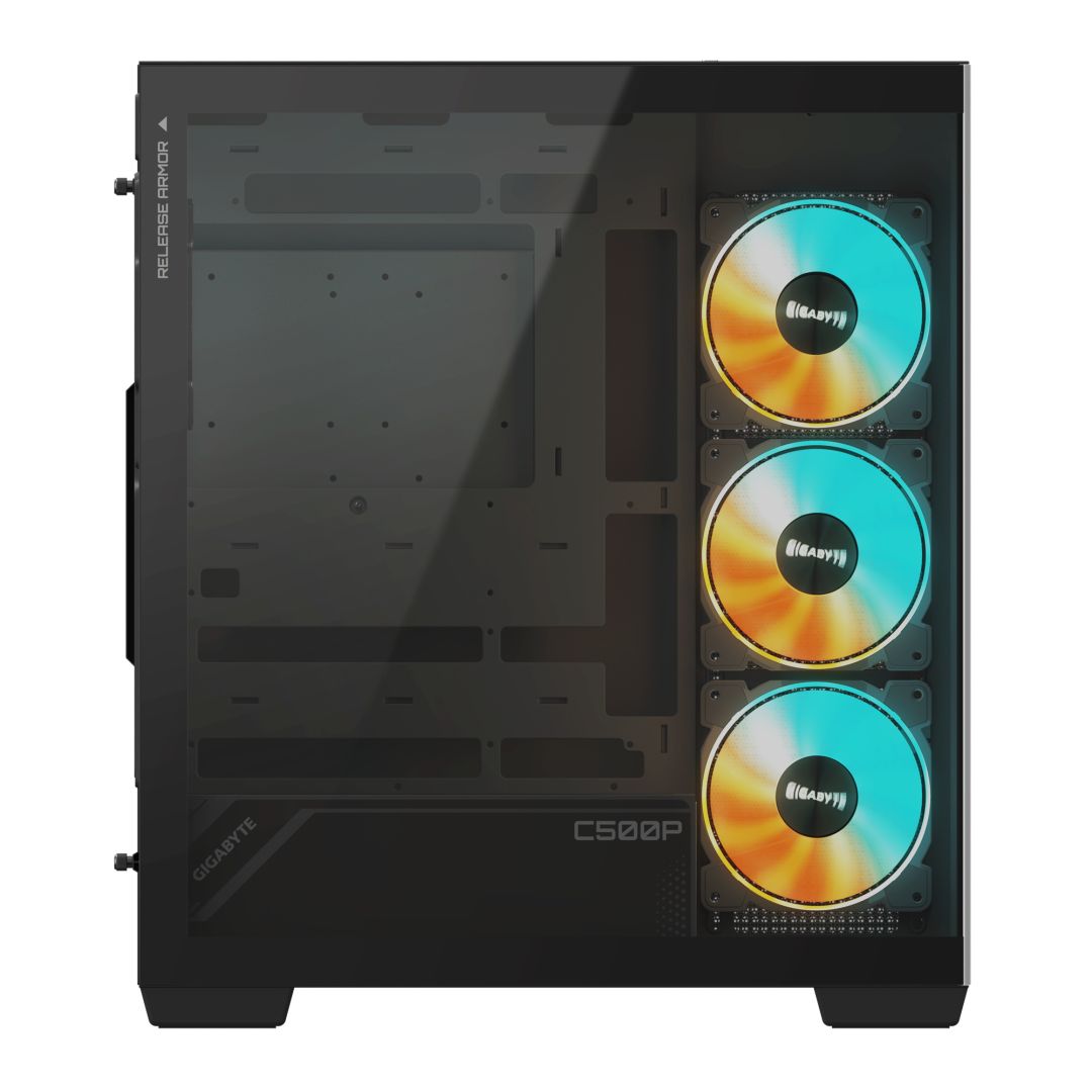 Gigabyte C500 Panoramic Stealth Tempered Glass Black