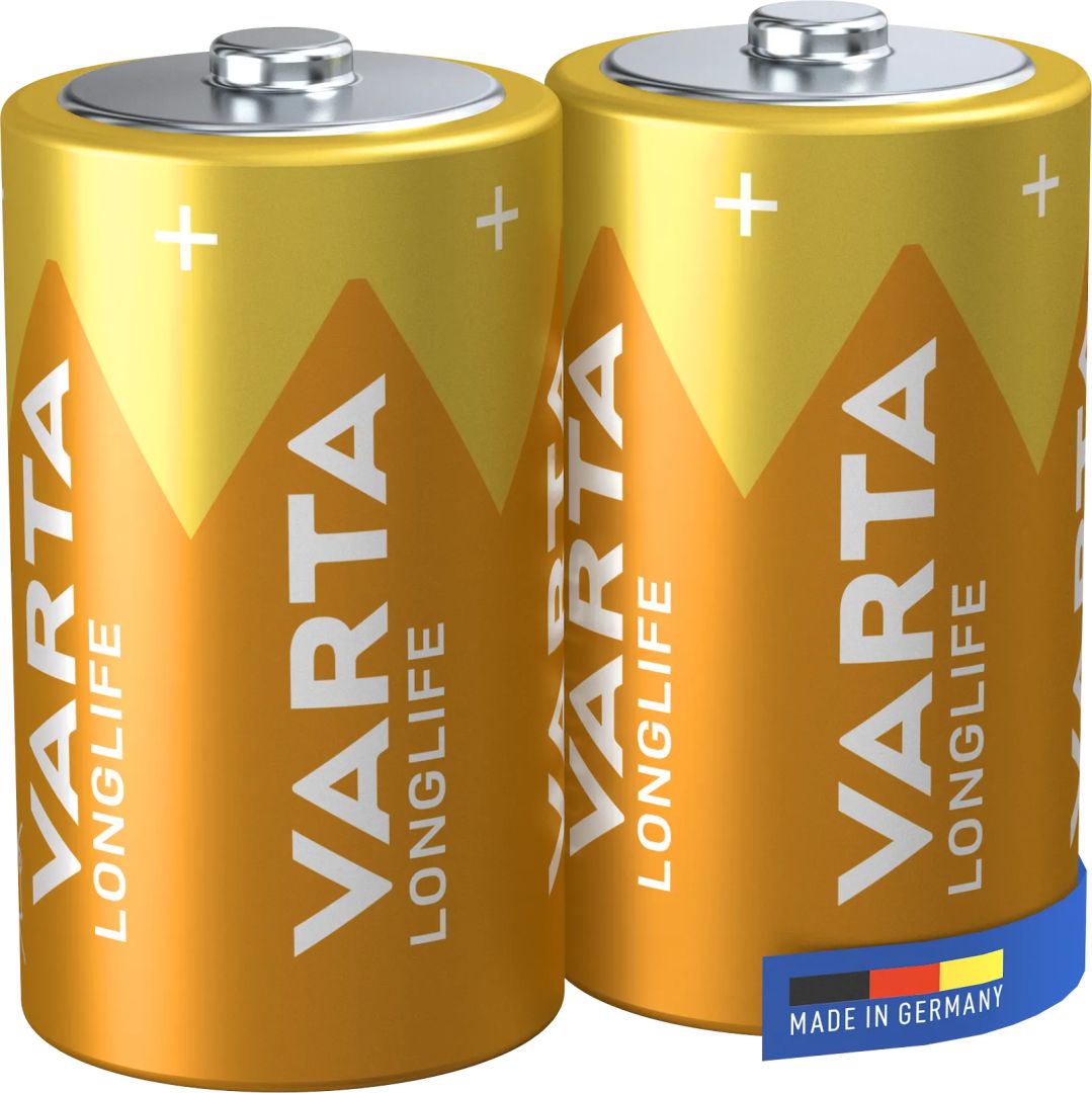 Varta D Alkáli Elem 2db/csomag