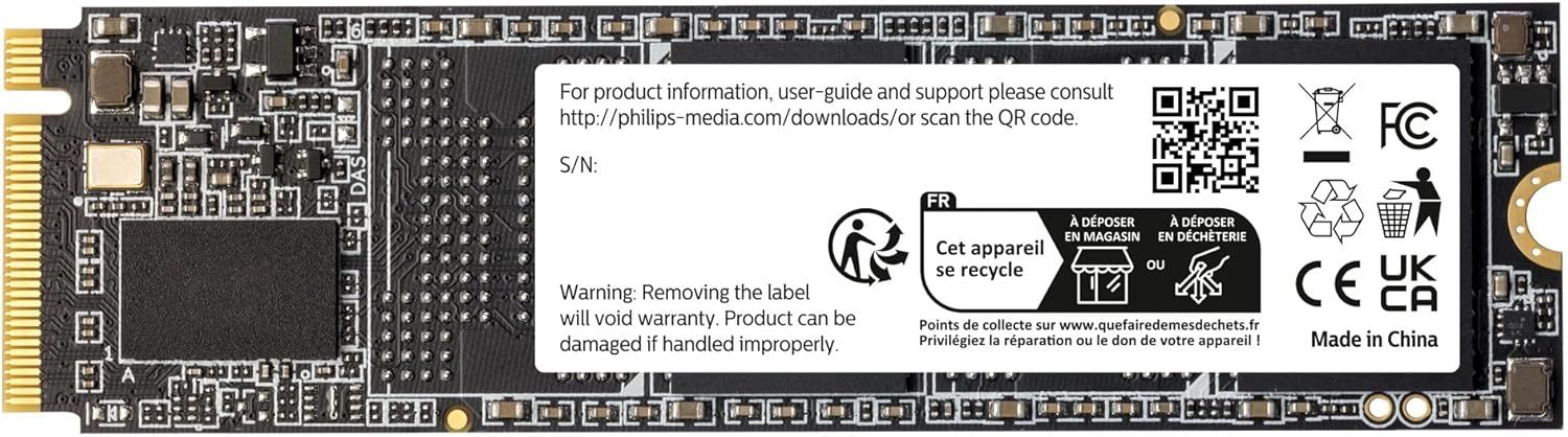 Philips 1TB M.2 2280 NVMe M140 Internal