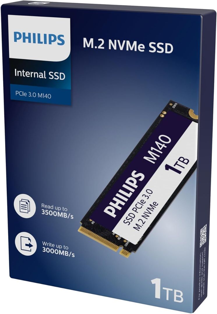 Philips 1TB M.2 2280 NVMe M140 Internal