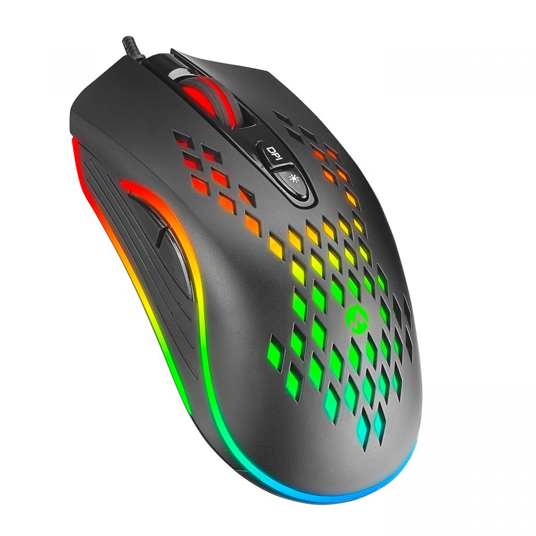 Everest SM-G07 METAFOR RGB Gaming Optical Mouse Black
