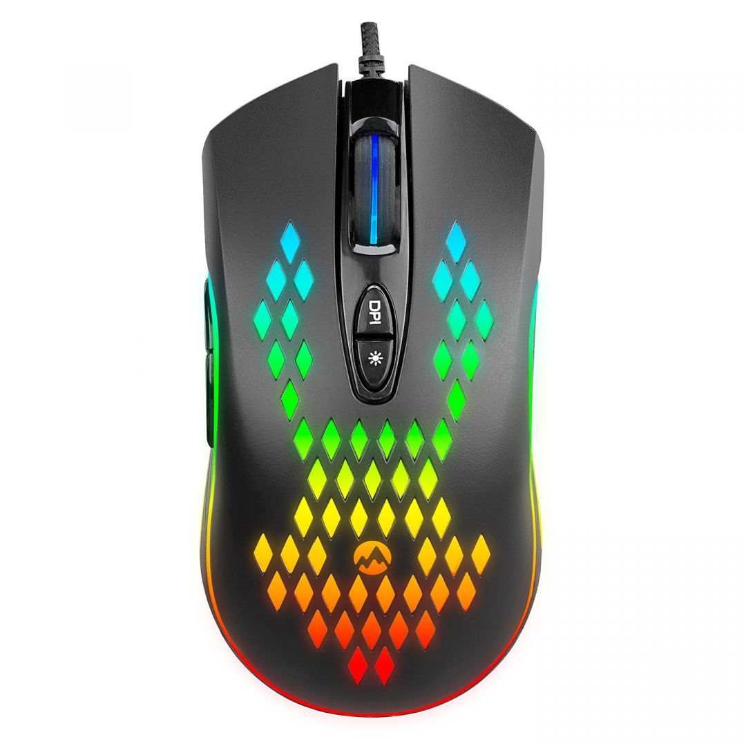 Everest SM-G07 METAFOR RGB Gaming Optical Mouse Black