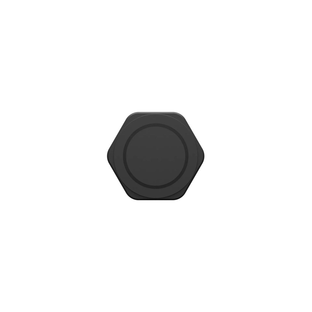 UAG Wireless Charging pad with kick stand Black/Carbon fiber
