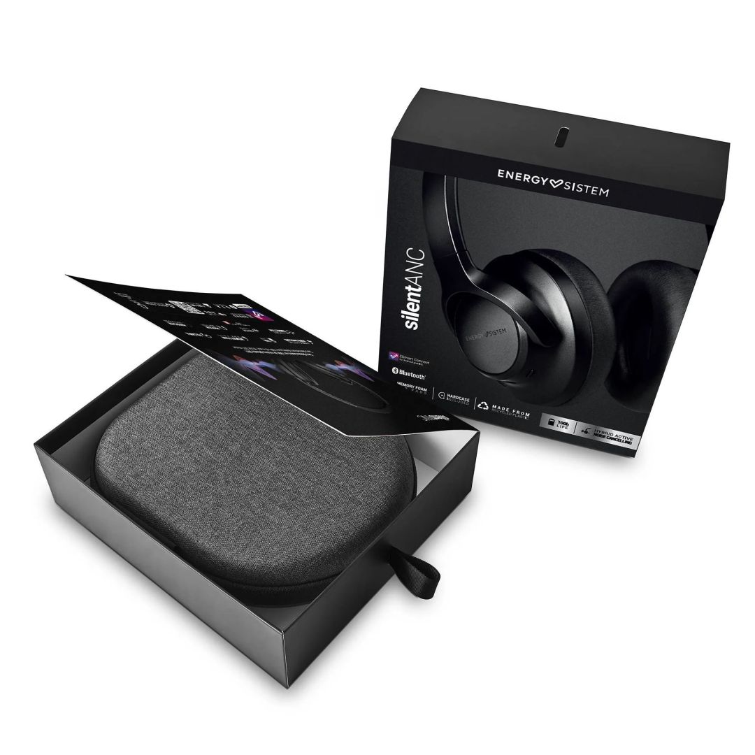 Energy Sistem Silent ANC Bluetooth Headset Black