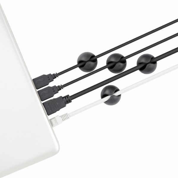 SBOX CCP-301 Cable Clip Holder Black
