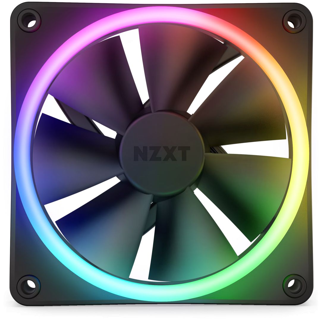 NZXT F120 RGB DUO Black
