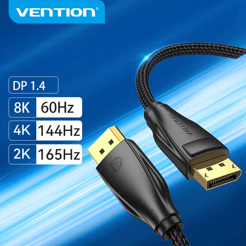 Vention Displayport/M to Displayport/M cable 5m Black