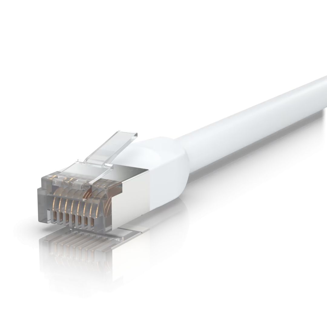 Ubiquiti CAT5e STP Patch Cable 1m White