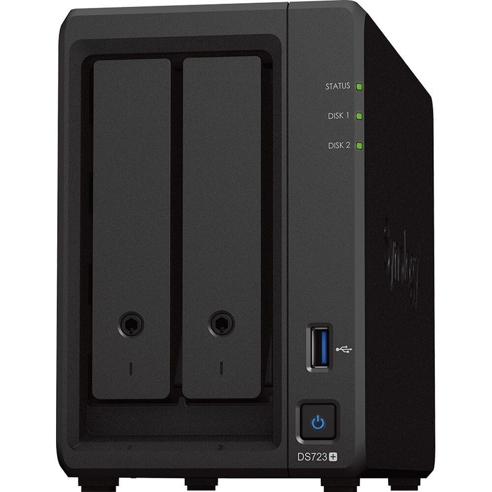 Synology NAS DS723+ (32GB) (2xHDD + 2xM.2 SSD)