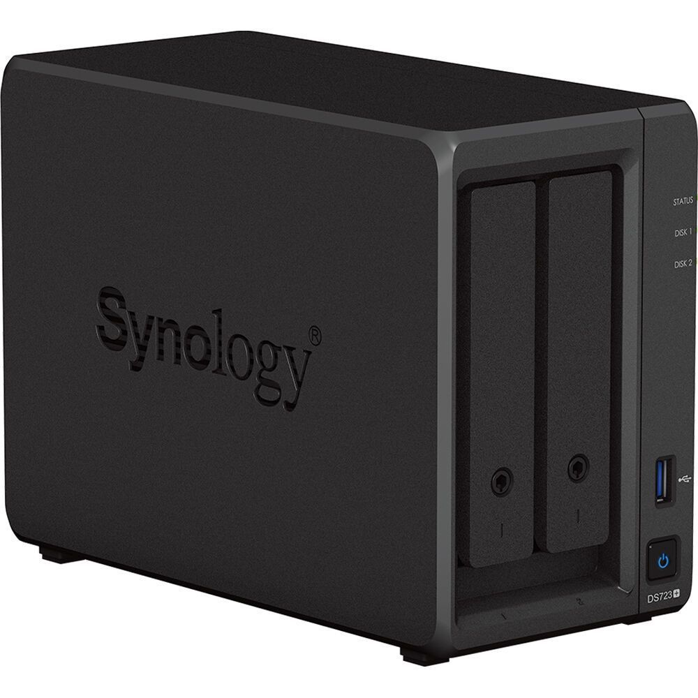 Synology NAS DS723+ (32GB) (2xHDD + 2xM.2 SSD)