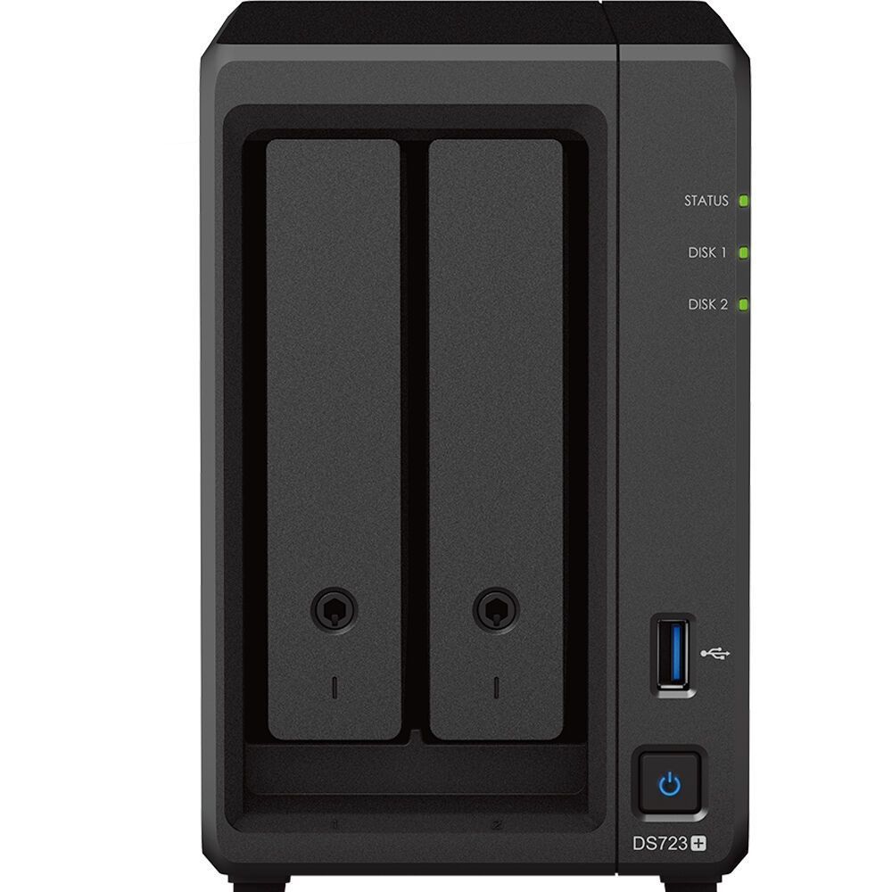 Synology NAS DS723+ (32GB) (2xHDD + 2xM.2 SSD)