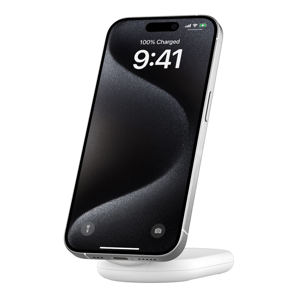 Belkin BoostCharge Magnetic Qi2 15W (No PSU) White