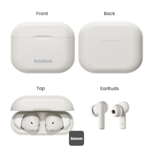 Baseus Bowie E17 Bluetooth Headset White