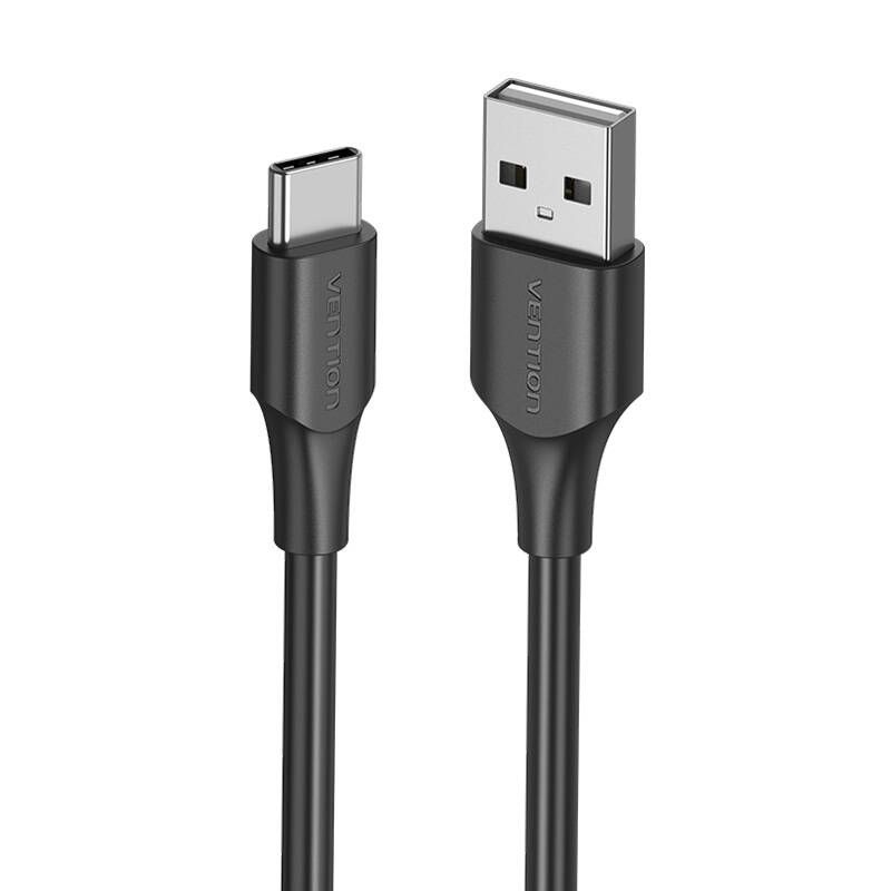 Vention USB-A 2.0/M to USB-C/M cable 0,25m Black