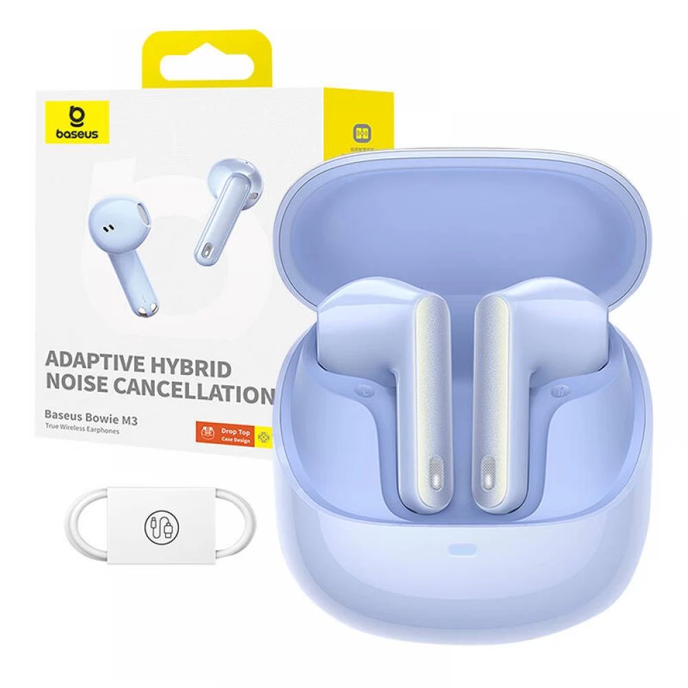 Baseus Bowie M3 Bluetooth Headset Blue