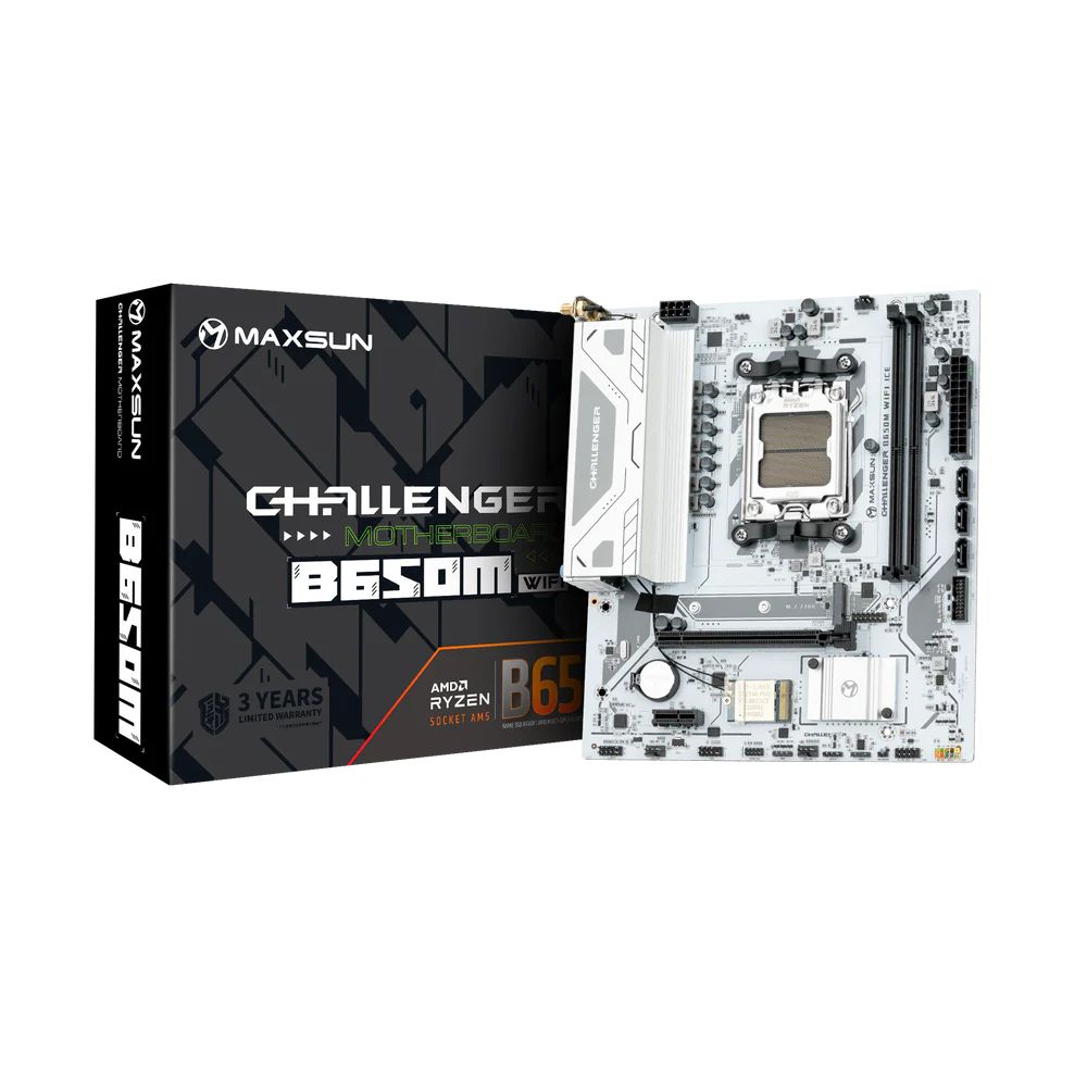 Maxsun CHALLENGER B650M WIFI ICE