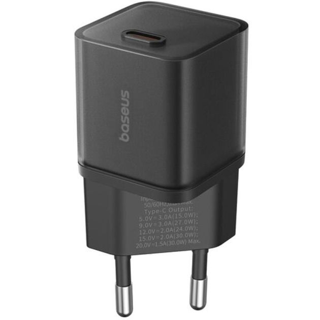 Baseus GAN5S Wall Charger Black