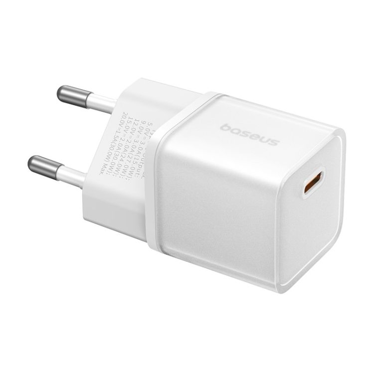 Baseus GAN5S Wall Charger White