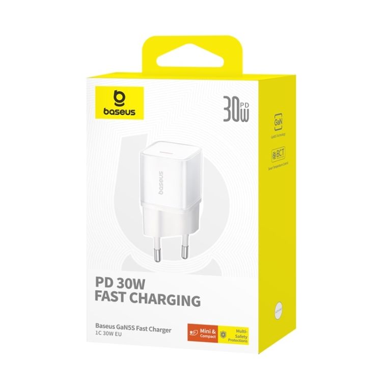 Baseus GAN5S Wall Charger White