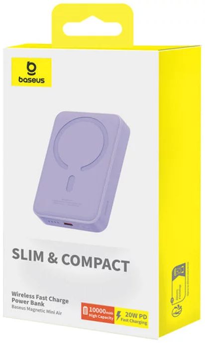 Baseus Magnetic Mini Air 10000mAh PowerBank Purple