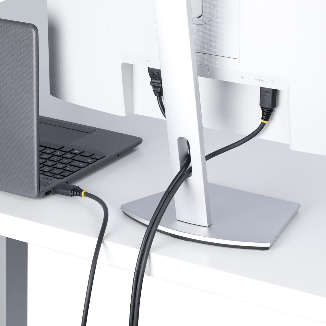 Startech High Speed HDMI Cable with Gripping Connectors 3m Black