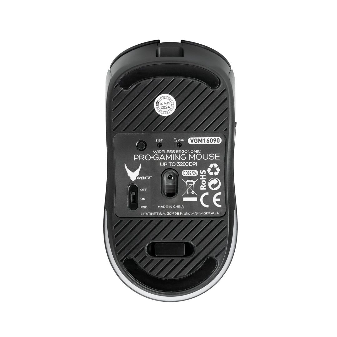 Platinet Varr VGM16090 Gaming Wireless Bluetooth Mouse Black