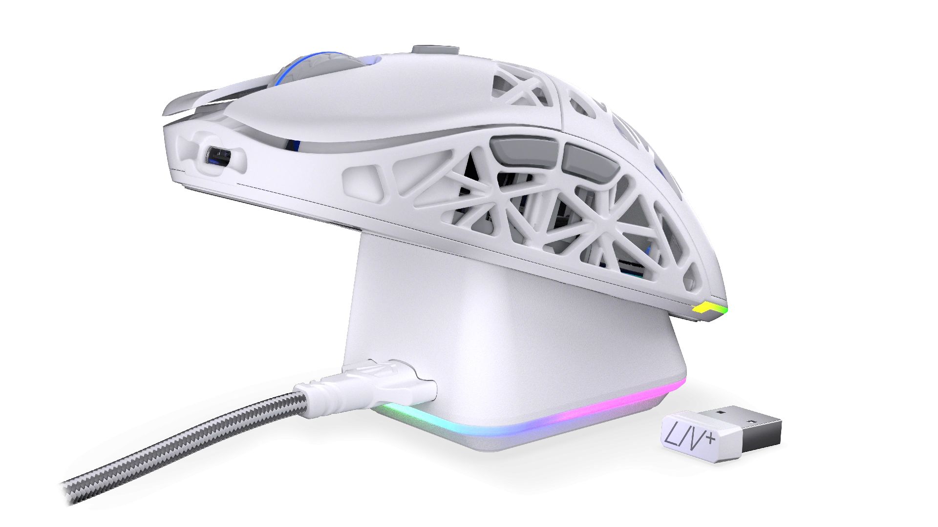 Endorfy LIV Plus Wireless Mouse Onyx White