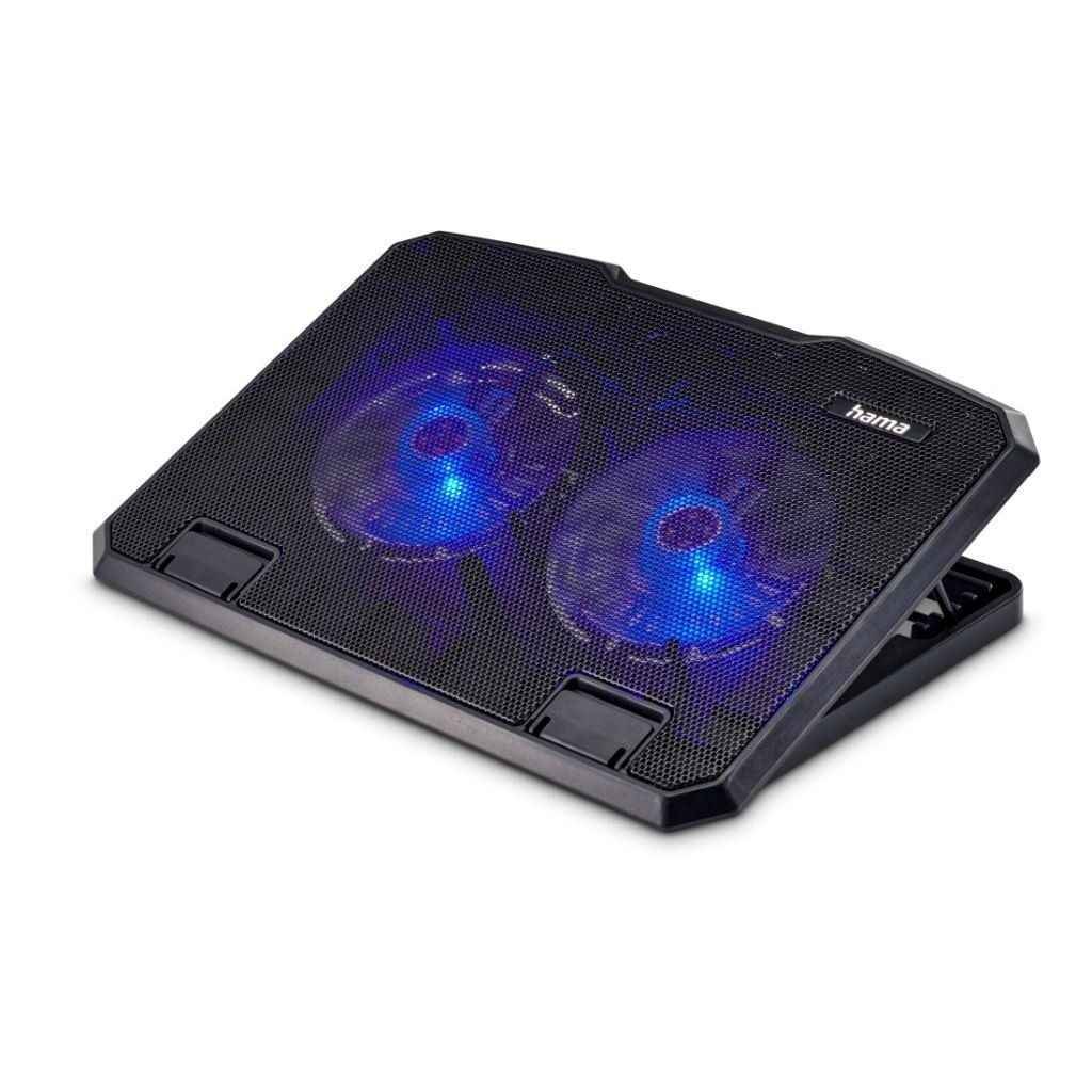 Hama Black Metal Notebook Hűtő Black