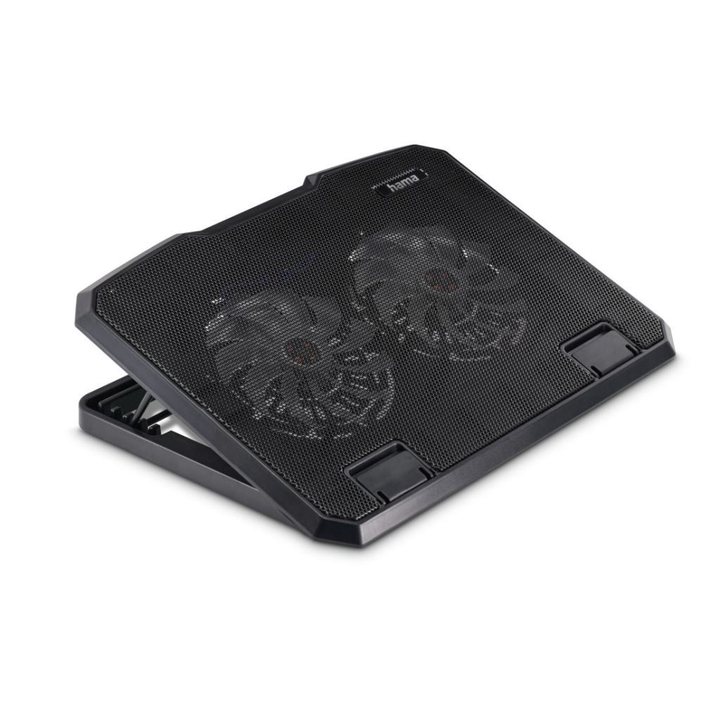 Hama Black Metal Notebook Hűtő Black