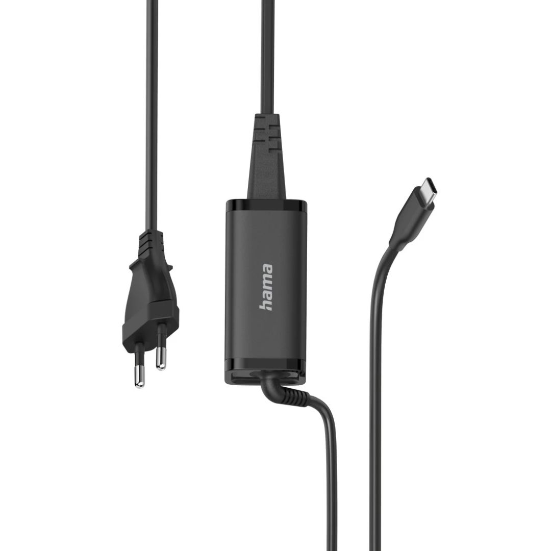Hama 00200022 5-20V / 3A 45W Type-C univerzális hálózati notebook töltő