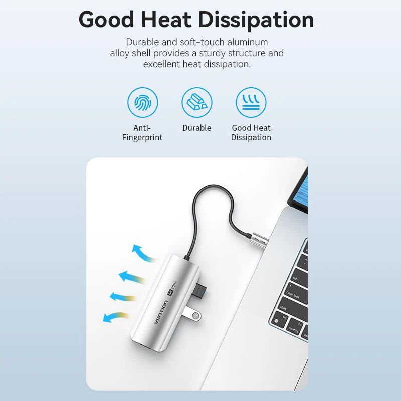 Vention 5-in-1 USB-C Docking Station