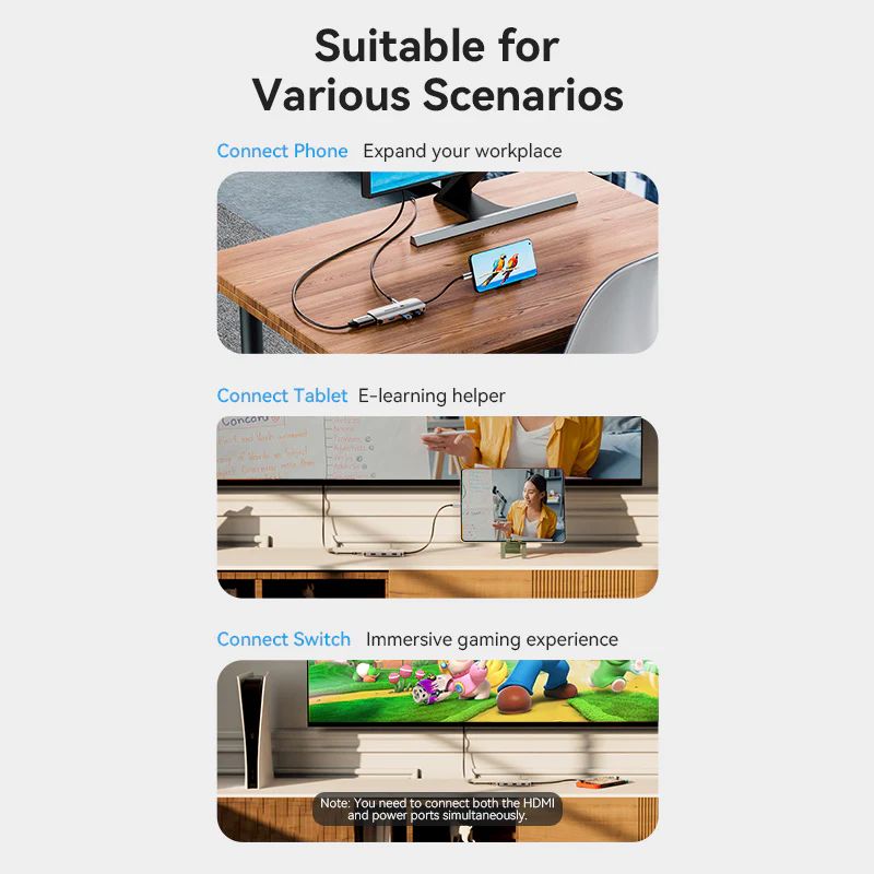 Vention 5-in-1 USB-C Docking Station